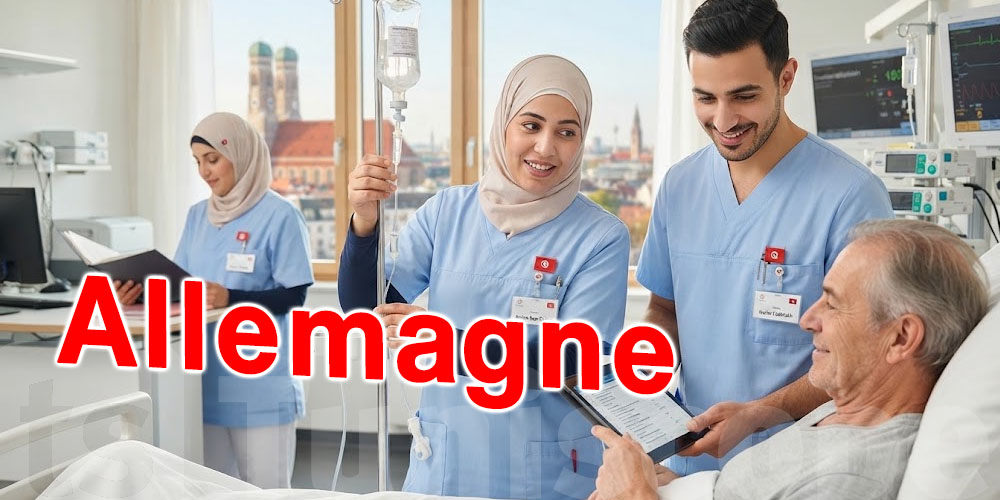 20 infirmiers tunisiens vers l’Allemagne : les détails du projet
