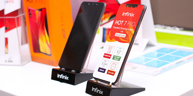 Lancement du nouveau Infinix HOT 7 PRO avec 4 caméras à 549 Dt