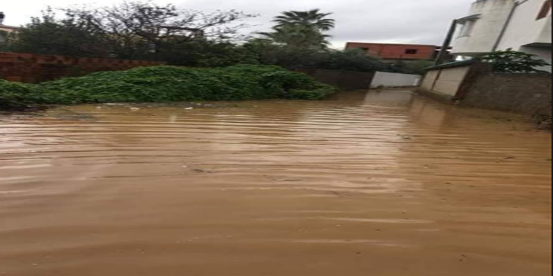 القيروان: مياه الأمطار تتسرب إلى عدد من المنازل