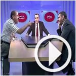Insulté et accusé de sionisme par Mohamed Ben Salem, Chokri Belaid quitte le plateau Télé