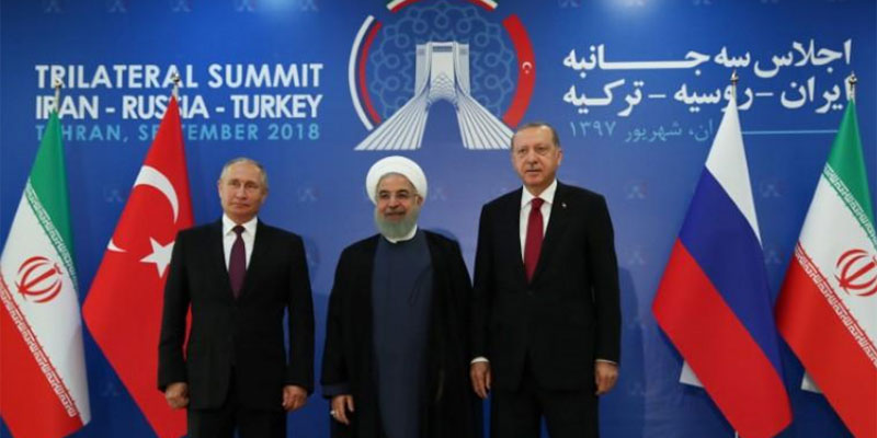 بيان قمة طهران: إيران وروسيا وتركيا تتفق على السعي لحل مشترك في إدلب