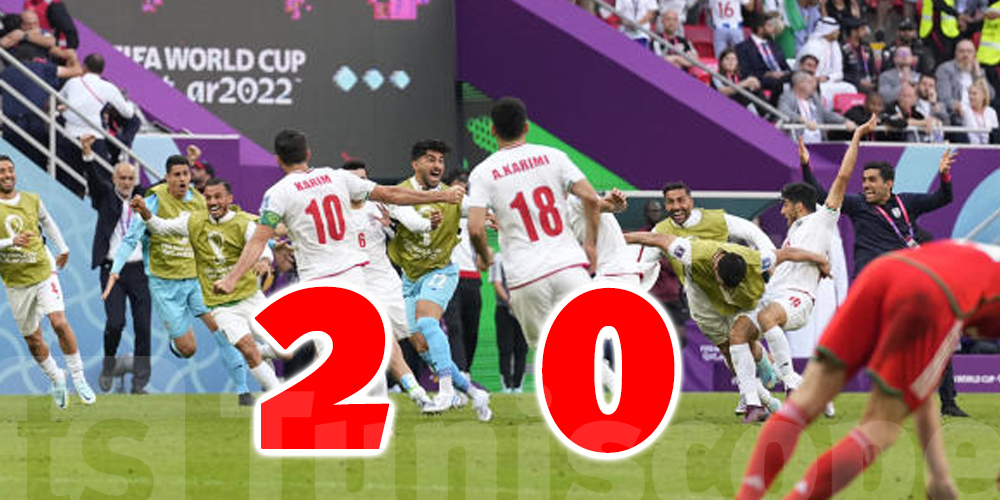 Coupe du monde : l’Iran bat le Pays de Galles