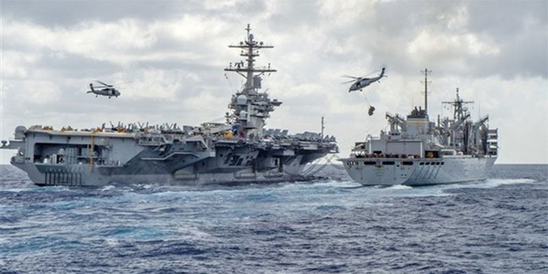 مسؤول عسكري إيراني: قواتنا قادرة على إغراق السفن الأمريكية ''بأسلحة سرية ''