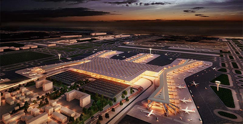 إسطنبول: تدشين أكبر مطار في العالم