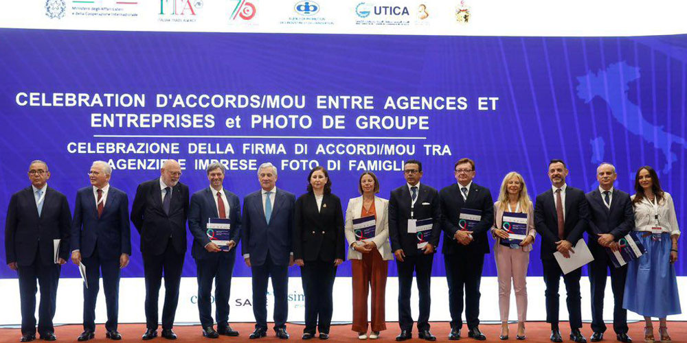 Le partenariat économique entre l’Italie et la Tunisie franchit une nouvelle étape, en présence du Vice-Président du Conseil et Ministre des Affaires Etrangères Antonio Tajani. 