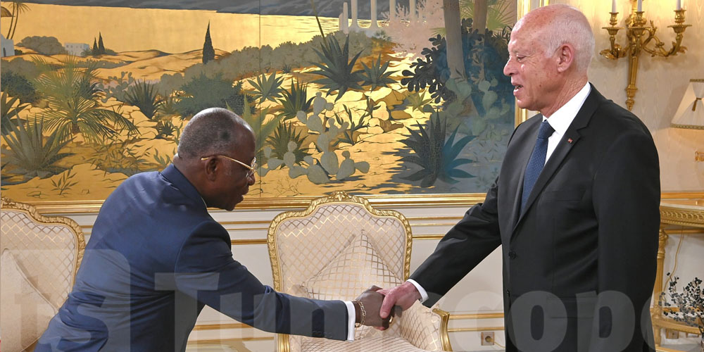Kais Saied reçoit le ministre des Affaires étrangères ivoirien
