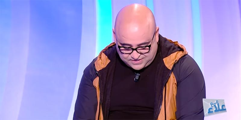 بالفيديو: لحظات مؤثرة لجعفر القاسمي في برنامج ''مع علاء''