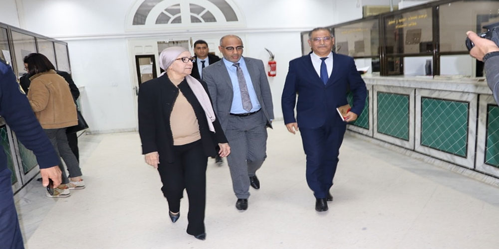 وزيرة العدل تطلع على ظروف العمل بالمحكمة الابتدائية ومحكمة الناحية بأريانة