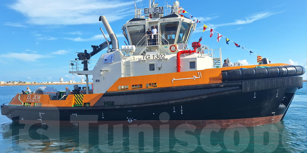 ''الجم'' جرّار جديد بميناء جرجيس