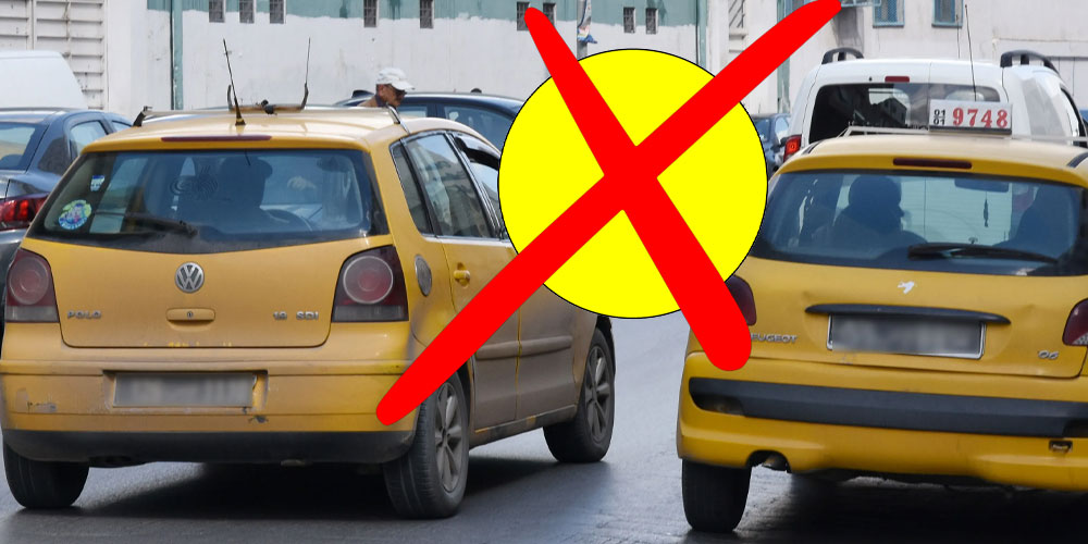 Les taxis ne seront plus jaunes en Tunisie ?