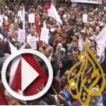 Al Jazeera, comme d’habitude, diffuse les festivités organisées par Ennahdha 