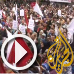 Al Jazeera, comme d’habitude, diffuse les festivités organisées par Ennahdha