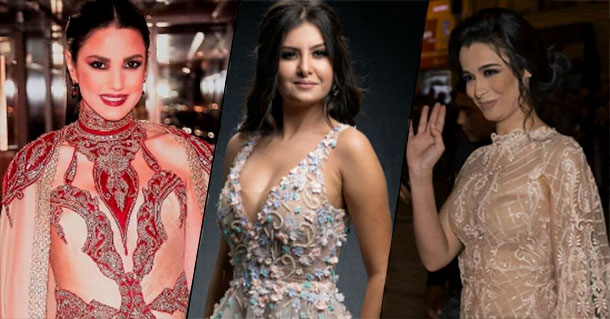 En photos : Les 5 plus belles robes de la cérémonie d'ouverture des JCC 2017