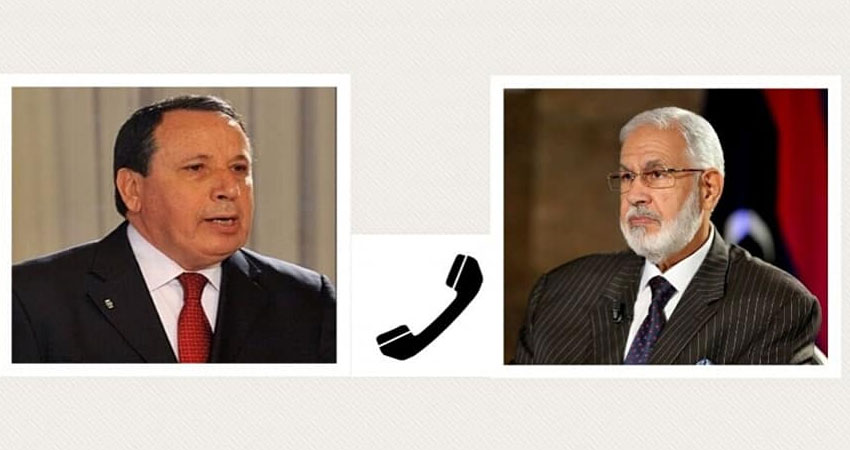 وزير الخارجية يهاتف نظيره الليبي