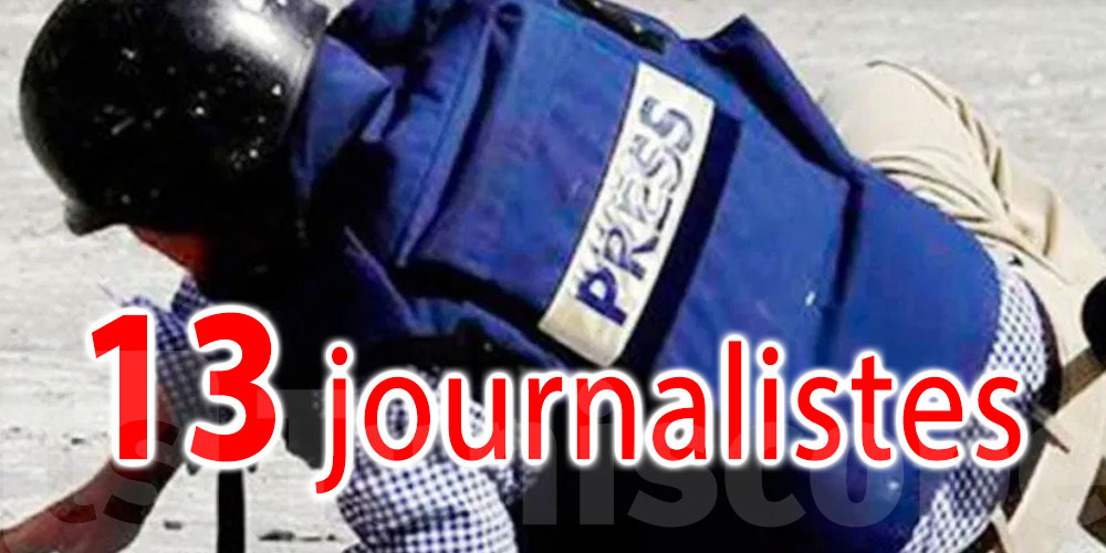 13 journalistes agressés en mai dernier