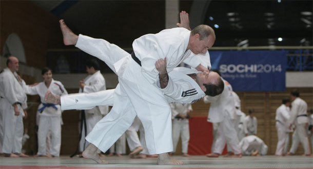 Judoka et karateka, l’autre face de Vladimir Poutine