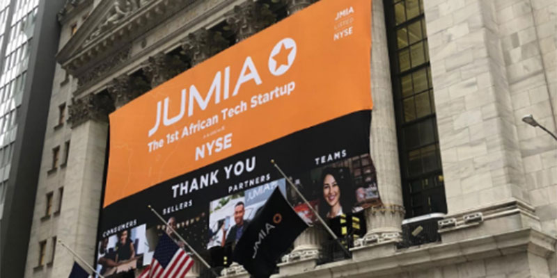 Jumia, fait son entrée à Wall Street