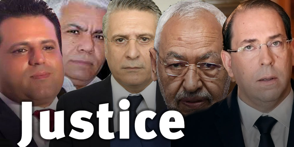 Ghannouchi, Chahed et 17 autres politiciens traduits devant la justice pour des crimes électoraux