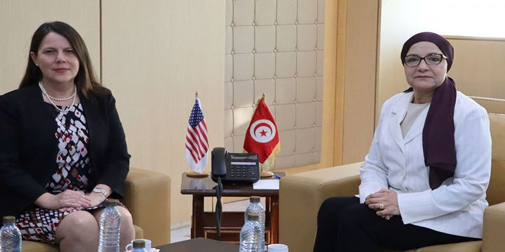 دعم وتعزيز سبل التعاون والعمل المشترك محور لقاء وزيرة العدل والقائمة بالأعمال بسفارة أمريكا بتونس