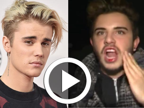 En vidéo : Justin Bieber frappe un fan ...