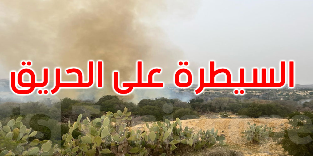 القيروان: السيطرة على حريق أتى على مساحة 10 هكتارات في حفّوز