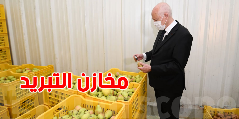 بعد زيارة سعيّد..قرارات تهمّ مخازن تبريد منتوجات الفلاحة والصيد البحري