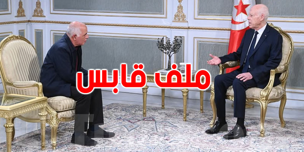 عاجل: قيس سعيّد يكلّف المهندس علي بن حمّود بإيجاد حلول عاجلة للوضع البيئي في قابس