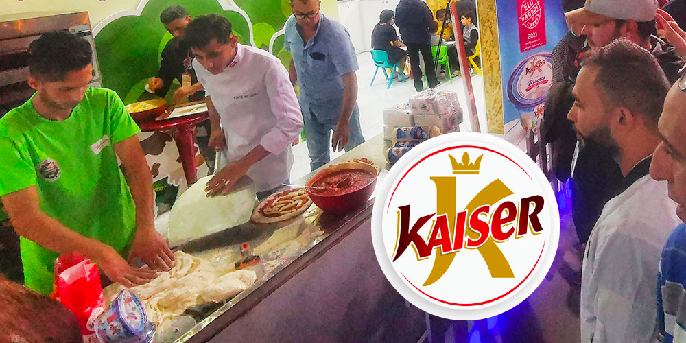 Mamma Mia, un Show Cooking et Pizza à volonté par Kaiser au salon SIAMAP