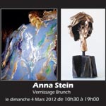 Venrissage de l'expo de Anna Stein ce dimanche 4 Mars
