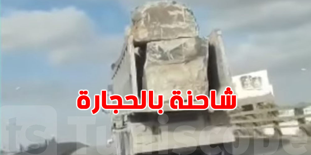 فيديو شاحنة بالحجارة يهزّ الفايسبوك.. وجمعية السلامة المرورية توضّح الحقيقة!