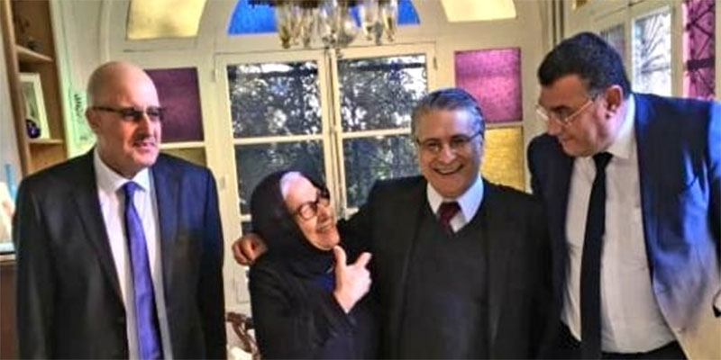 بالصورة، نبيل القروي ''اليوم الصباح الوالدة رافقتنا بدعواتها''