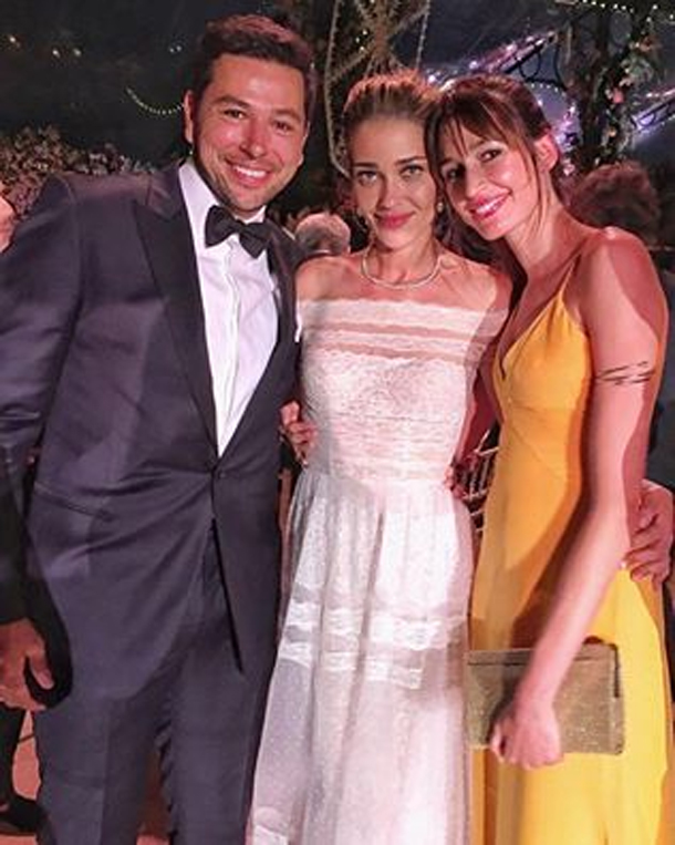 En photos : Kenza Fourati assiste au mariage du mannequin brésilien Ana Beatriz Barros 