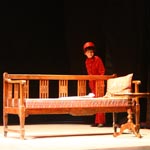 Le comédien King Lear : nouvelle pièce de Hichem Rostom