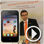 En vidéo : Lancement d’Orange Klif, le 1er Smartphone 3G Firefox à 99 dinars