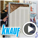 En vidéo : KNAUF, spécialiste des planchers, sols, murs, cloisons présente ses innovations au MEDIBAT