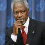 Kofi Annan : Envoyé spécial conjoint onu-ligue des états arabes pour la crise syrienne