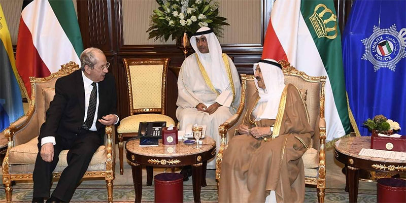 رئيس مجلس نواب الشعب يلتقي أمير دولة الكويت