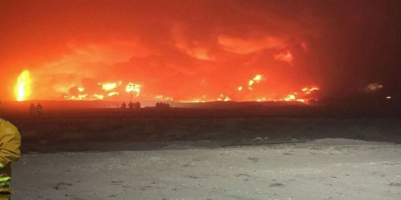 الكويت: السيطرة على حريق بحقل نفطي