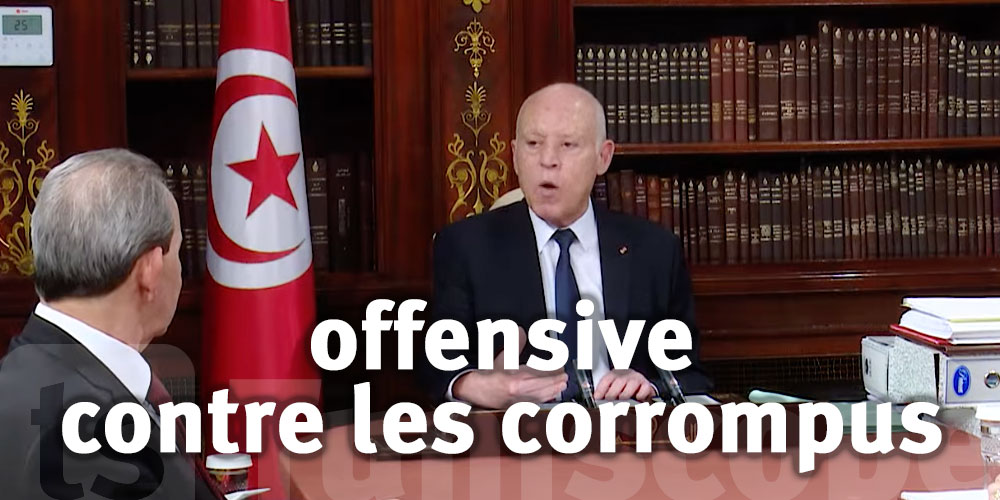 En vidéo : Le président Saïed promet une offensive implacable contre les corrompus