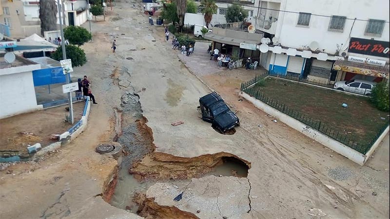 Photos du jour: Ksar Said dans un état déplorable après la pluie