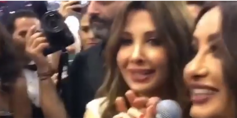 بالفيديو : تصرف لطيفة مع نانسي عجرم في حفل  زفاف يثير انتقادات واسعة