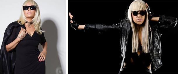 En photos : Latifa Arfaoui en mode Lady Gaga.... 