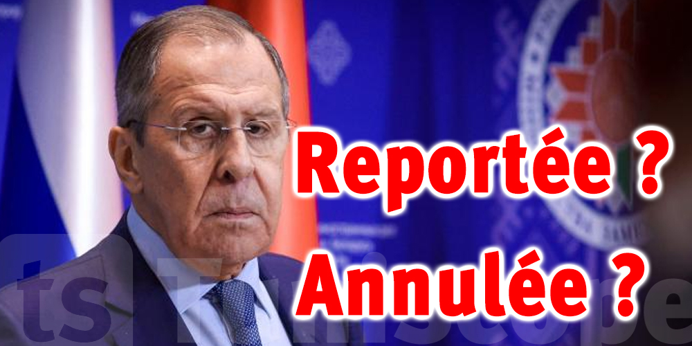 Le ministre russe des affaires étrangères annule sa visite en Tunisie ?  