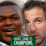 Alessandro Del Piero et Marcel Dessailly à Tunis pour une soirée Champions League by Heineken