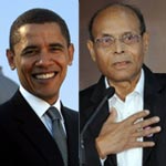Marzouki adresse à Obama une lettre de condoléances suite à l'incident de Denver