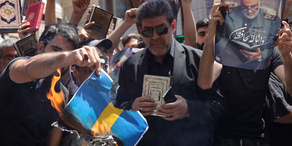 Liban : un cocktail Molotov lancé contre l'ambassade de Suède