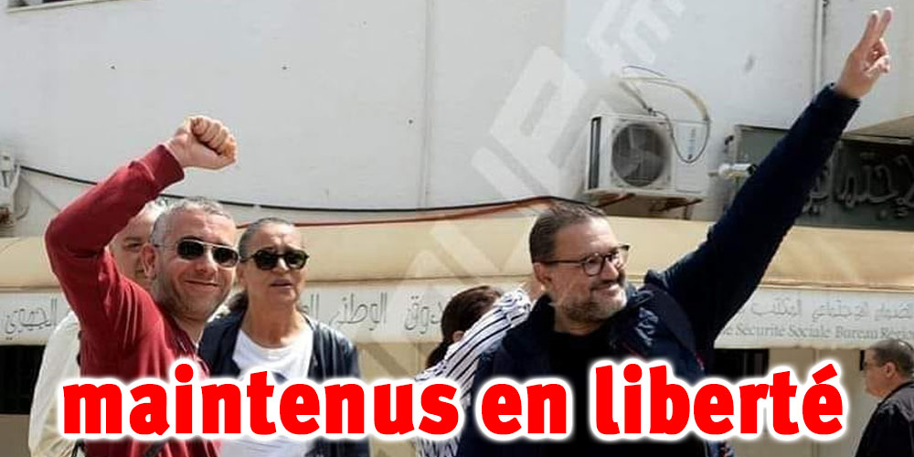 Tunisie : Elyes Gharbi et Haythem El Mekki maintenus en liberté