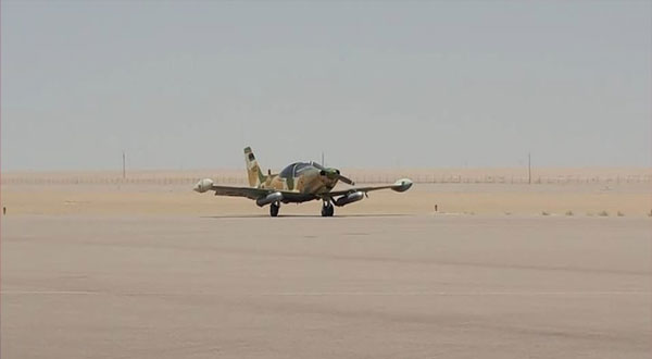 ليبيا :العثور على طائرة الاستطلاع المفقودة جنوب الكفرة