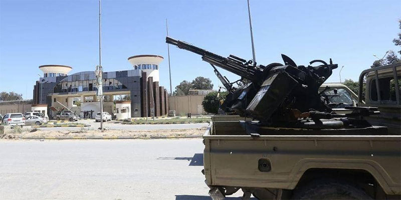 ليبيا.. طائرة لميليشيات طرابلس تقصف معسكر ''اللواء الرابع ''