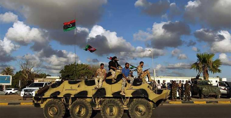 ليبيا : تفجير مركز للشرطة في مدينة درنة